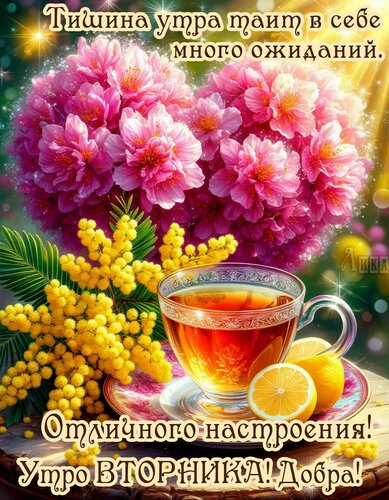 Открытка Вторник