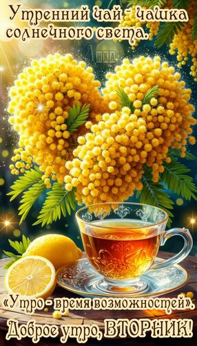 Открытка Вторник