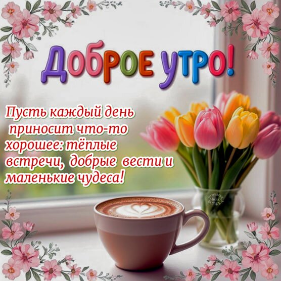 Открытка Доброе утро!
