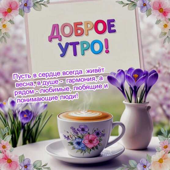 Открытка Доброе утро!