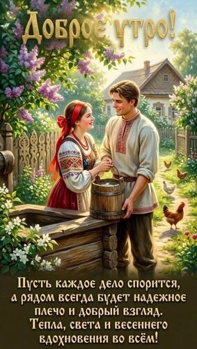 Открытка Доброе утро!