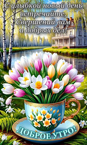 Открытка Доброе утро!