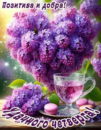 Открытка Четверг