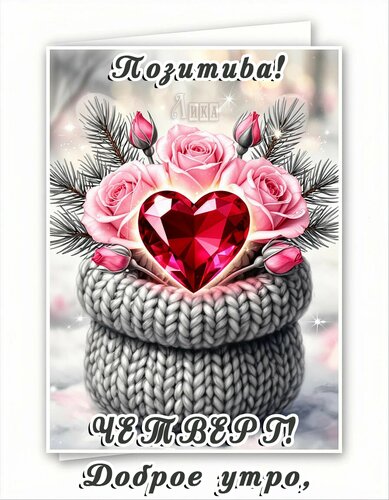 Открытка Четверг