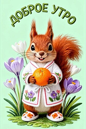 Открытка Доброе утро!