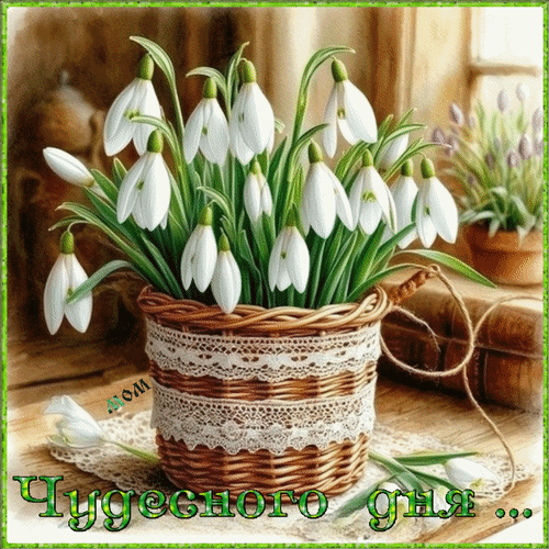 Анимированная открытка Чудесного дня...