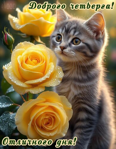 Открытка Четверг