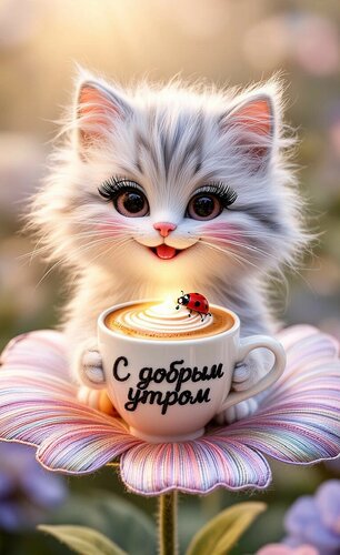 Открытка С добрым утром