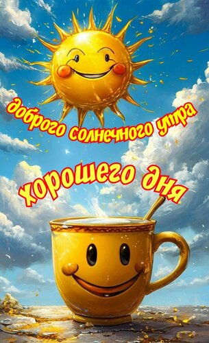 Открытка Доброе утро