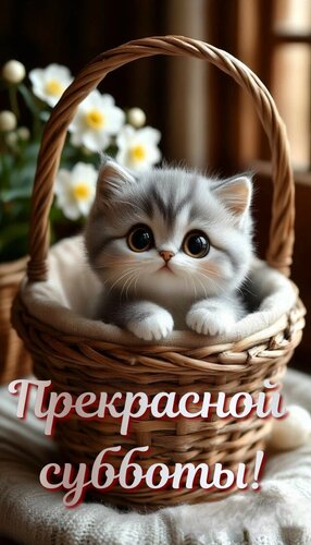 Открытка Прекрасной субботы!