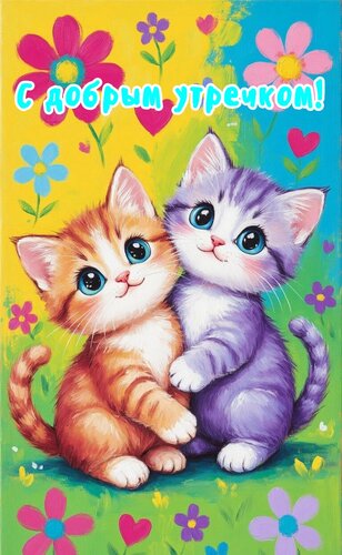 Открытка С добрым утречком!