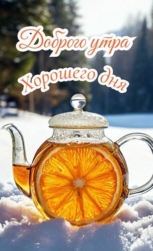 Открытка Доброе утро