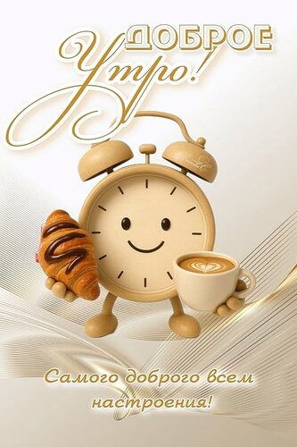 Открытка Доброе утро