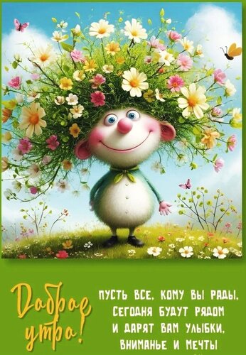 Открытка Доброе утро.