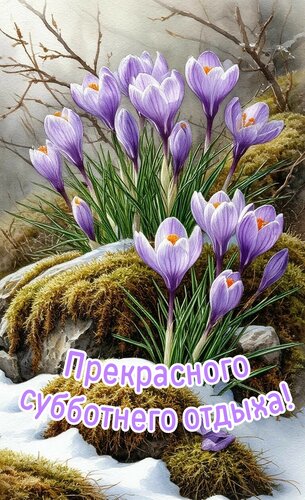 Открытка Прекрасного субботнего отдыха!