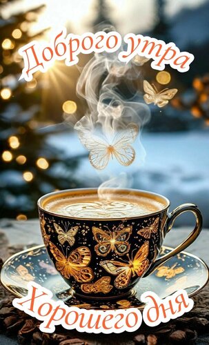 Открытка доброе утро
