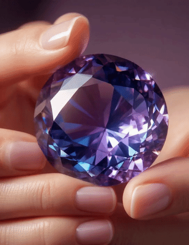 Анимированная открытка Драгоценный камень