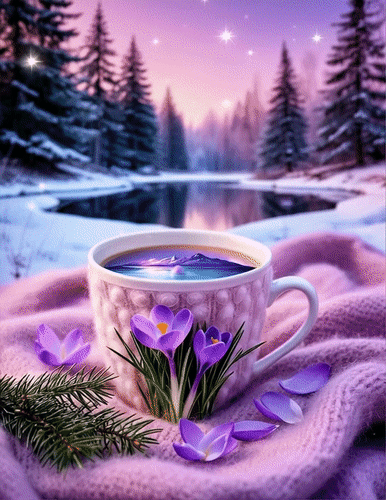 Анимированная открытка Спокойной ночи!