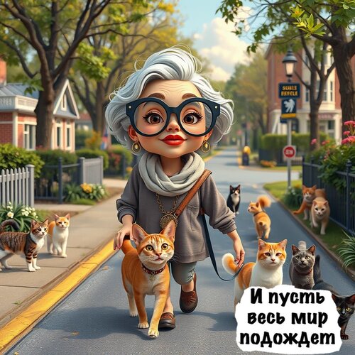 Открытка И пусть весь мир подождет