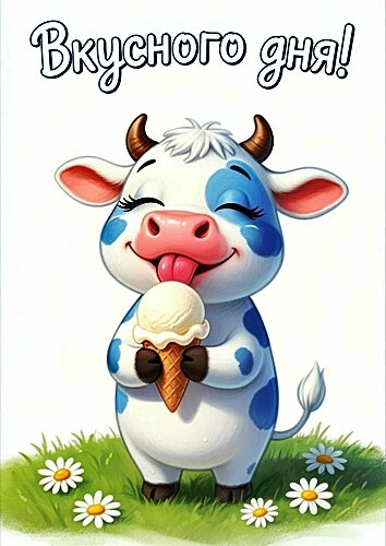 Открытка ВКУСНОГО ДНЯ!