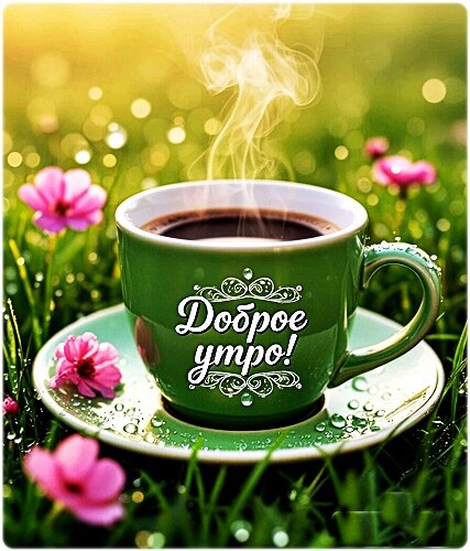 Открытка ДОБРОЕ УТРО!