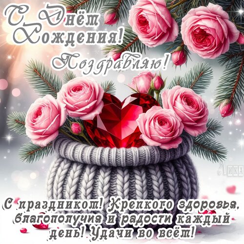 Открытка С днём рождения!