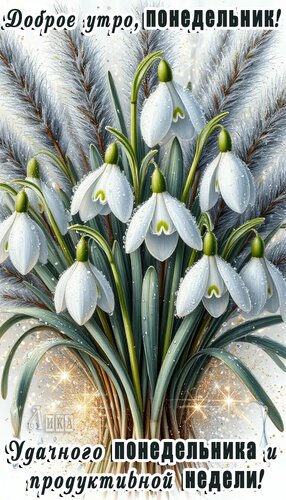 Открытка Понедельник