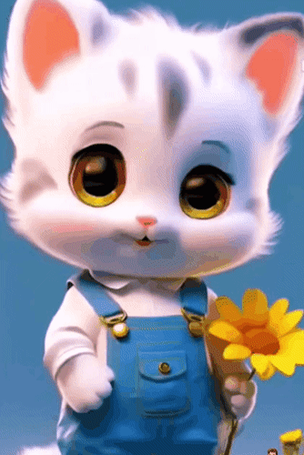 Анимированная открытка Тебе говорили, что ты симпампуля!? Врали! Ты - Богиня!