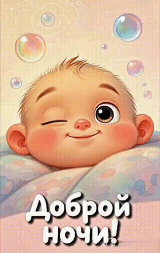 Анимированная открытка ДОБРОЙ НОЧИ!