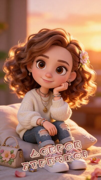 Открытка Доброе утречко!