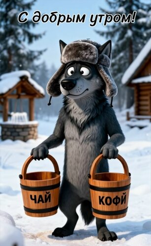 Открытка С добрым утром
