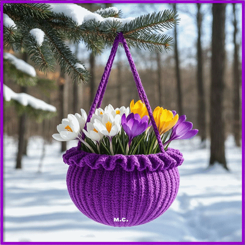 Анимированная открытка Этот букет для хорошего настроения!, (М. С.)