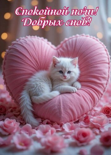 Открытка Спокойной ночи