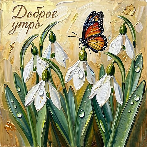 Открытка ДОБРОЕ УТРО!
