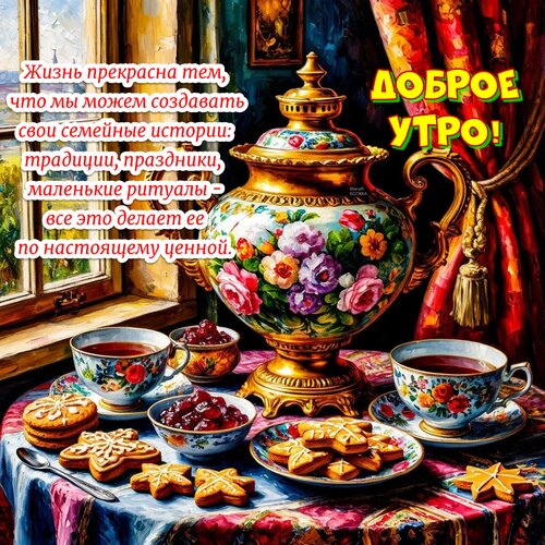 Открытка Доброе утро!