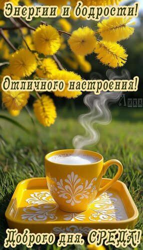 Открытка Среда