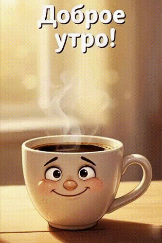 Анимированная открытка ДОБРОЕ УТРО!