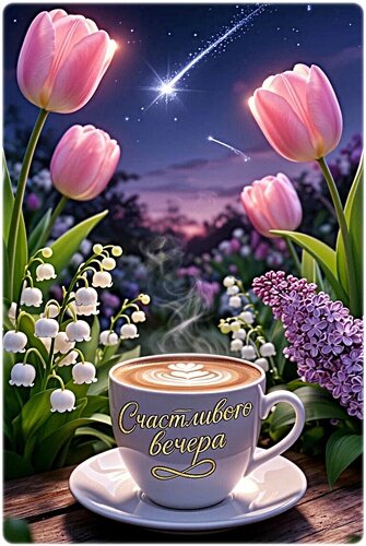 Открытка Добрый вечер!