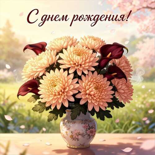 Открытка С днем рождения!