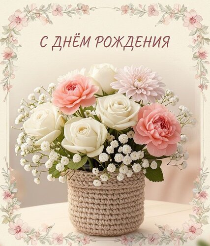 Открытка С днём рождения