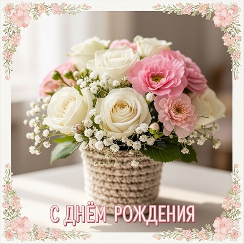 Открытка С днём рождения