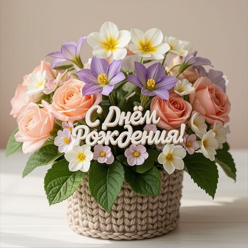 Открытка С днём рождения!