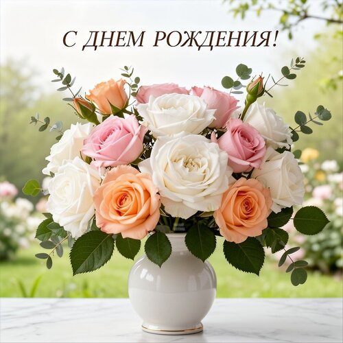 Открытка С днем рождения!