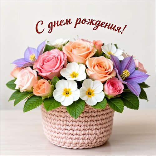 Открытка С днем рождения!