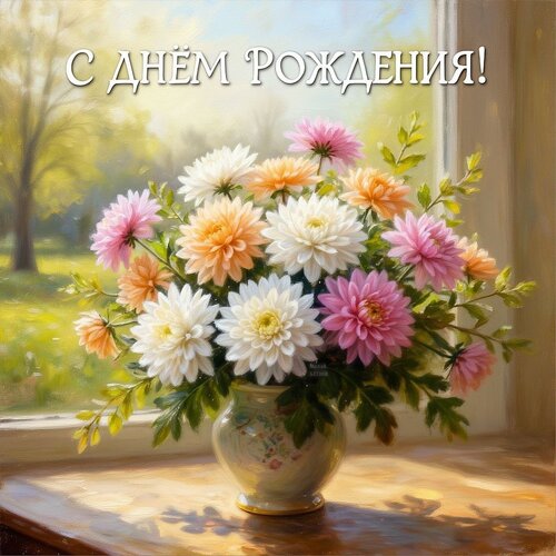 Открытка С днём рождения!