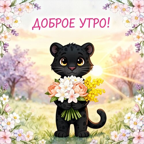 Открытка Доброе утро!