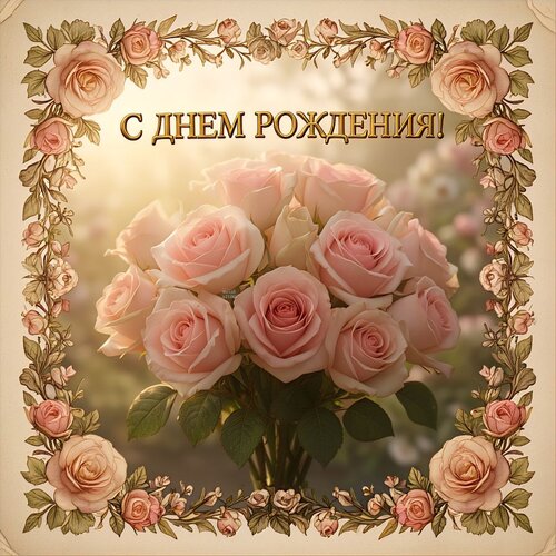 Открытка С днем рождения!