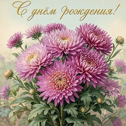 Открытка С днём рождения!