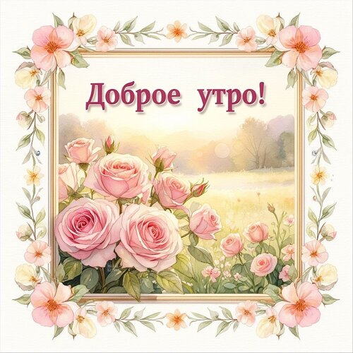 Открытка Доброе утро!