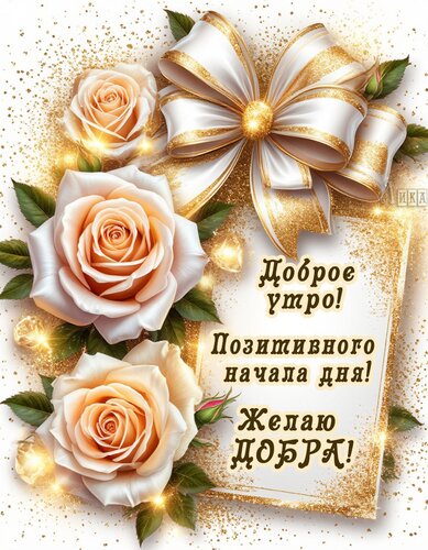 Открытка Доброе утро